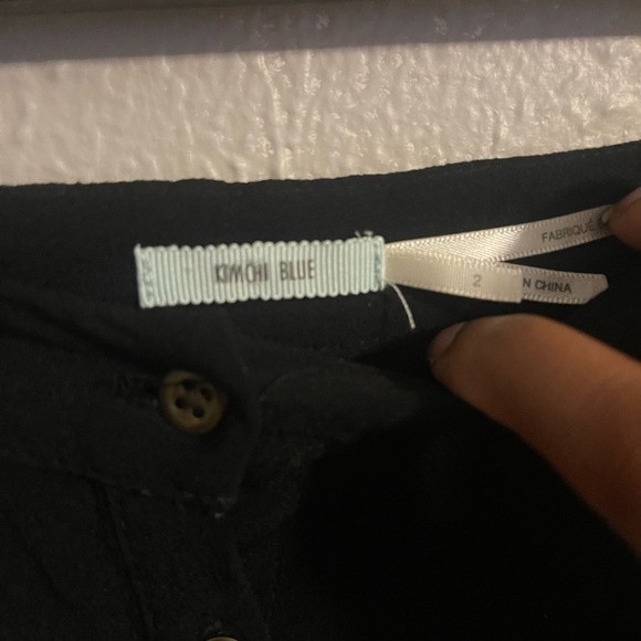 Kimchi blue black mini skirt size 2 - Picture 3 of 4